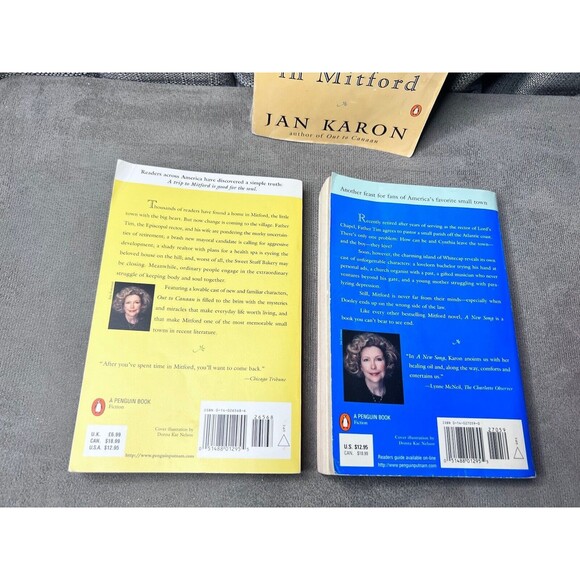 Jan Karon MITFORD YEARS Series PB Book At Home Lot 1-5 New Song Canaan - Picture 12 of 16